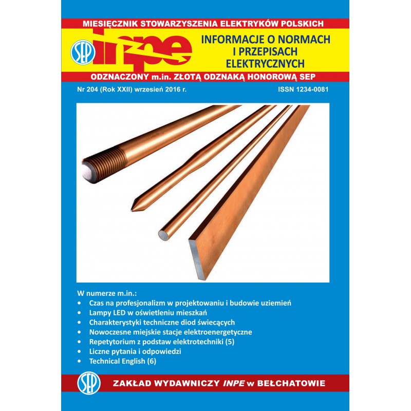 Miesięcznik SEP INPE, nr 204 - wersja elektroniczna