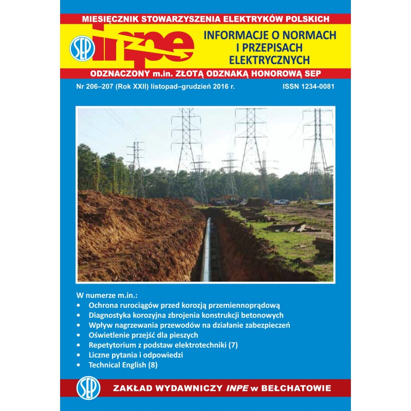 Miesięcznik SEP INPE, nr 206-207 - wersja elektroniczna