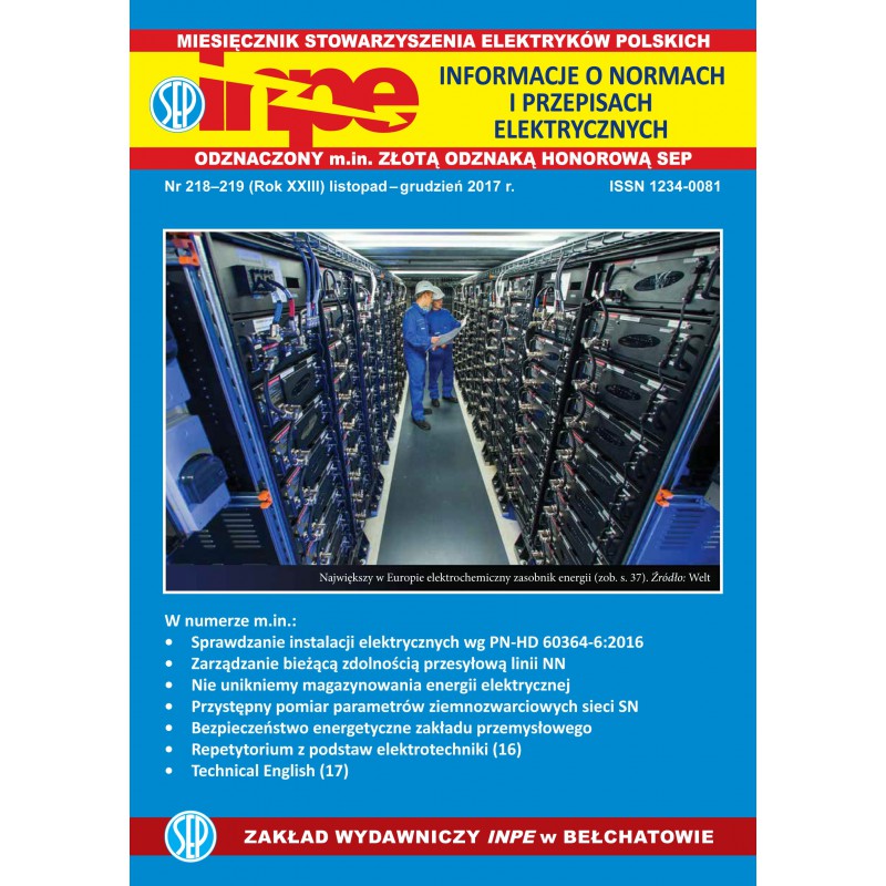 Miesięcznik SEP INPE, nr 218-219 - wersja elektroniczna