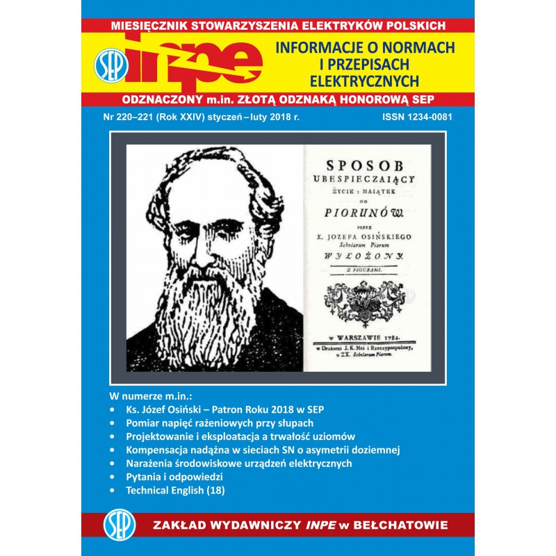 Miesięcznik SEP INPE, nr 220-221 - wersja papierowa