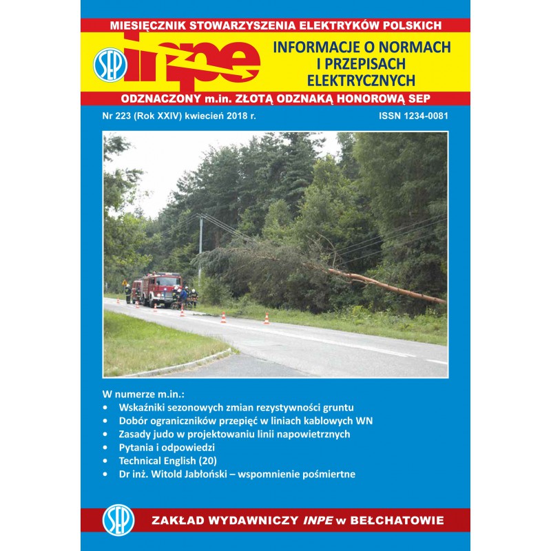 Miesięcznik SEP INPE, nr 223 - wersja papierowa