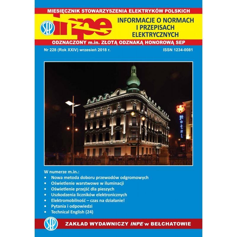 Miesięcznik SEP INPE, nr 228 - wersja elektroniczna