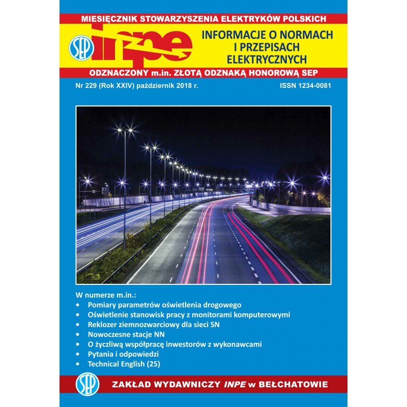 Miesięcznik SEP INPE, nr 229 - wersja elektroniczna