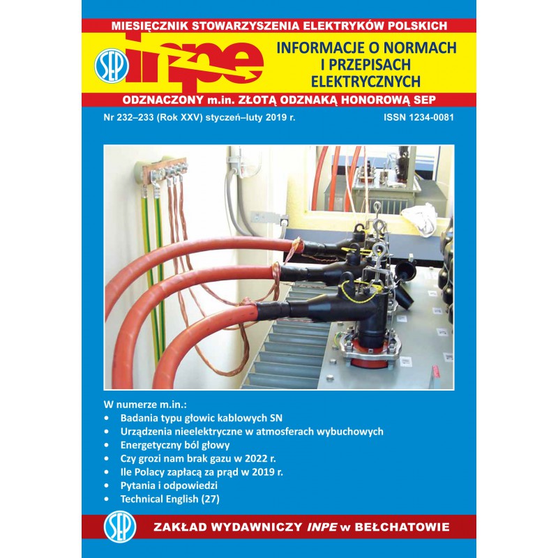Miesięcznik SEP INPE, nr 232-233 - wersja elektroniczna