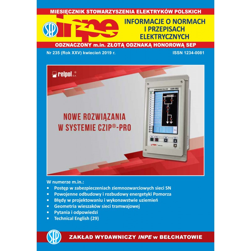 Miesięcznik SEP INPE, nr 235 - wersja elektroniczna