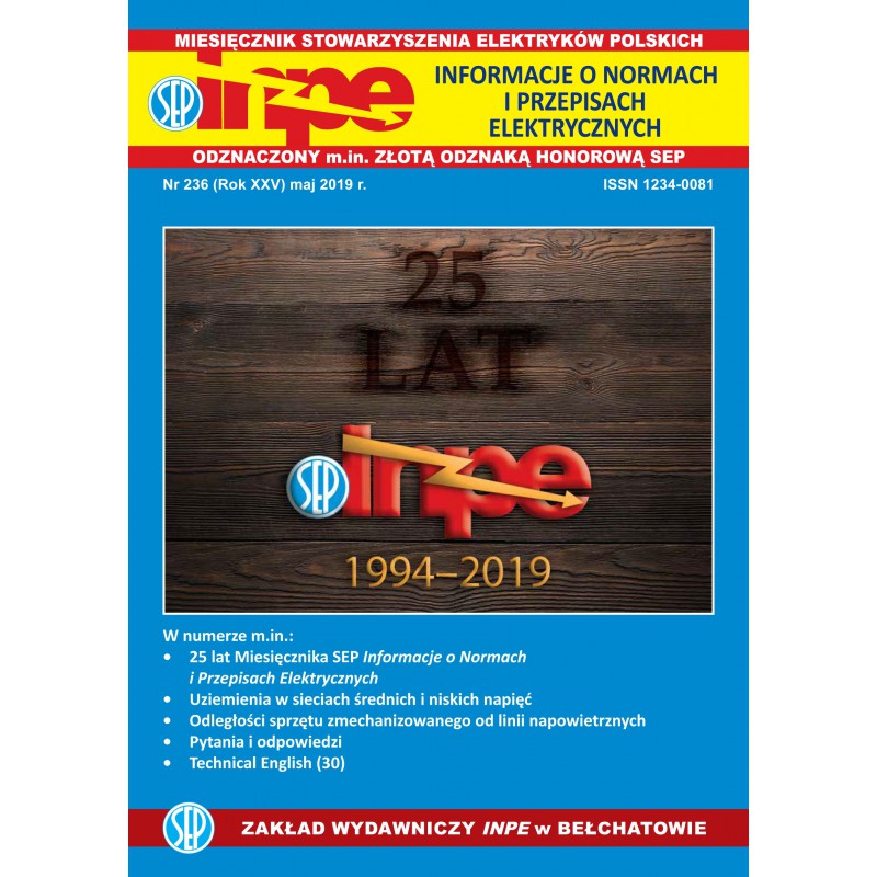 Miesięcznik SEP INPE, nr 236 - wersja papierowa