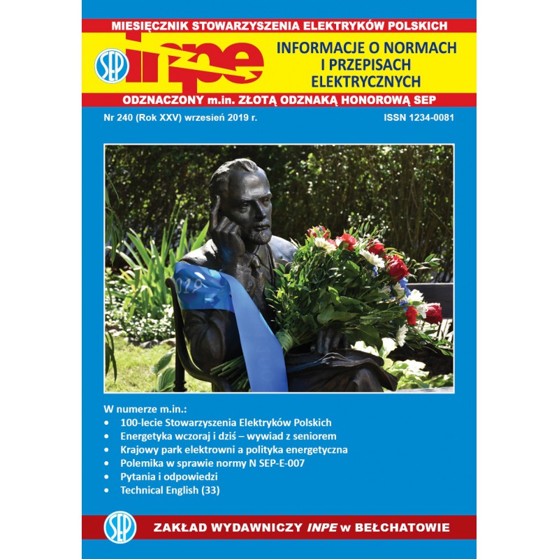 Miesięcznik SEP INPE, nr 240 - wersja elektroniczna