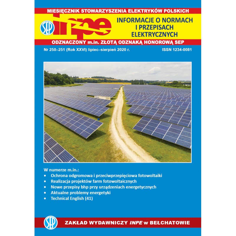 Miesięcznik SEP INPE, nr 250-251 - wersja elektroniczna