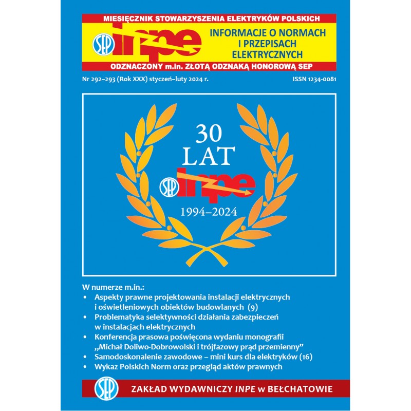 Miesięcznik SEP INPE, nr 292-293 - wersja elektroniczna