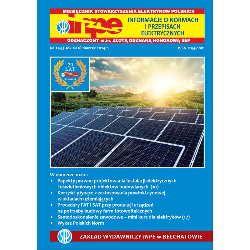 Miesięcznik SEP INPE, nr 294 - wersja elektroniczna