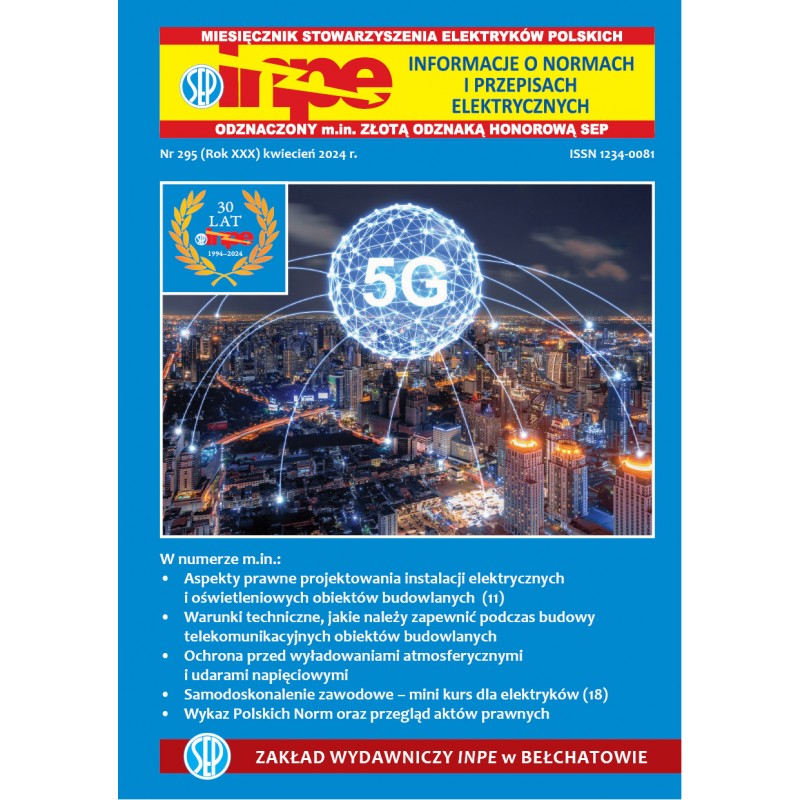 Miesięcznik SEP INPE, nr 295 - wersja papierowa
