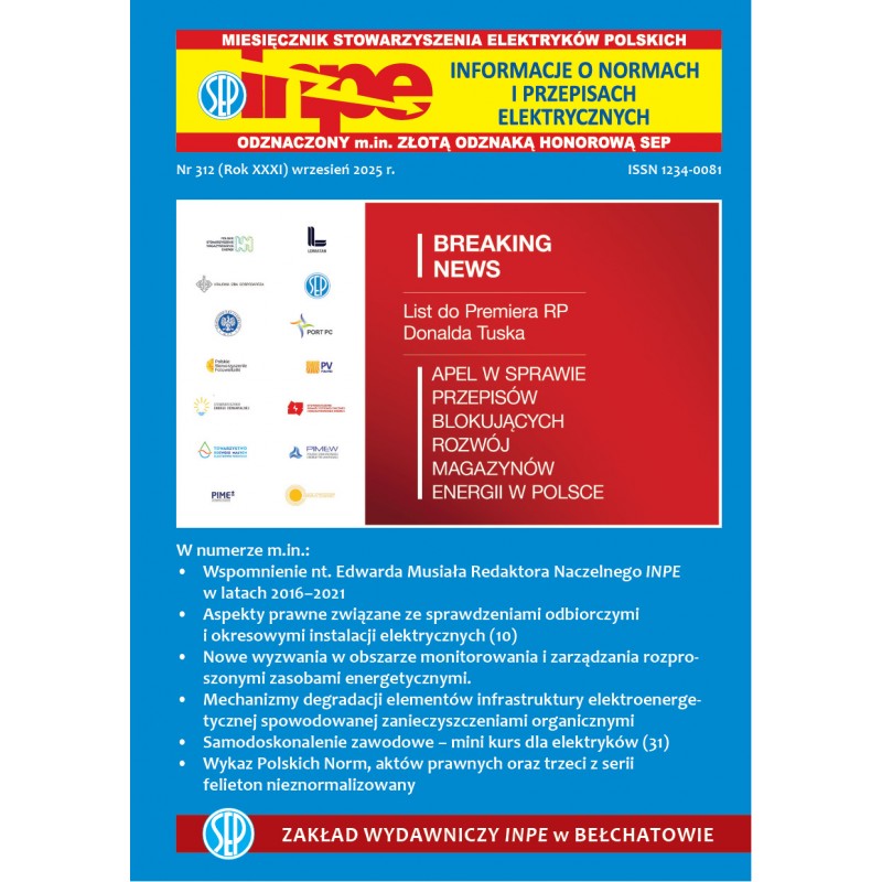 Miesięcznik SEP INPE, nr 312 - wersja papierowa