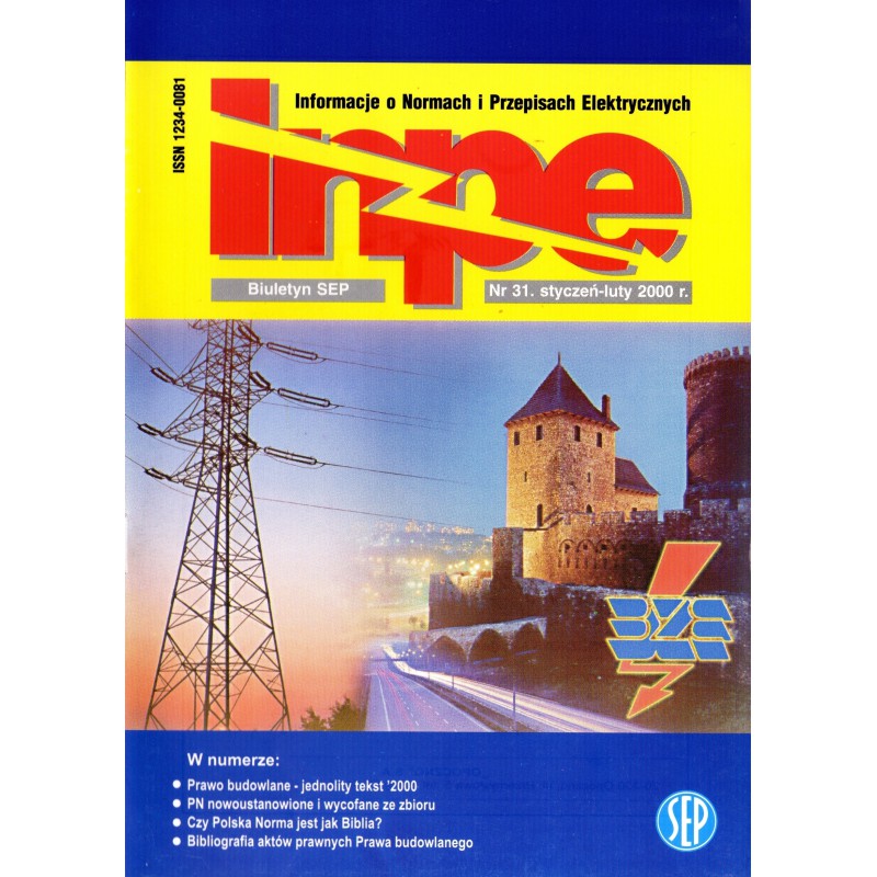 Biuletyn SEP INPE, nr 31 - wer. papierowa